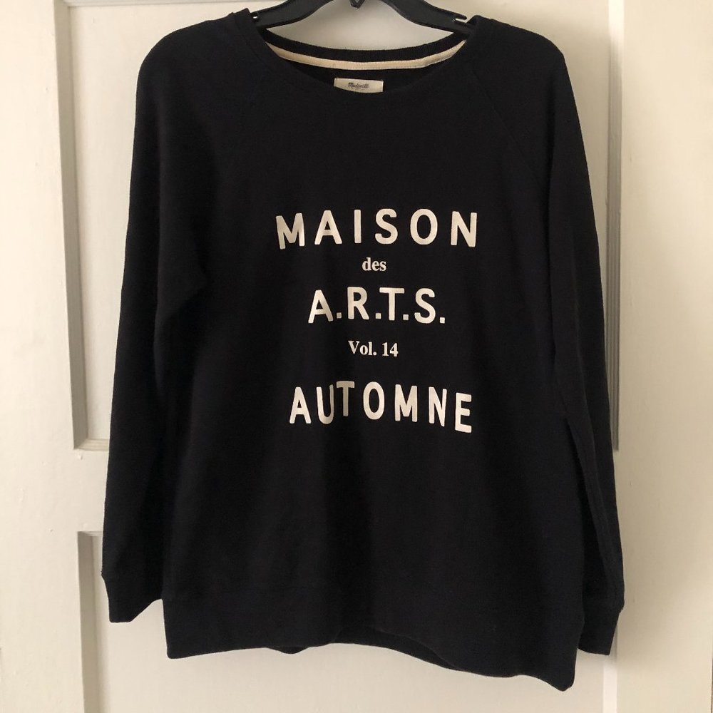Madewell Black Sweatshirt